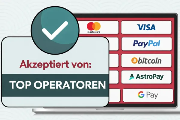 Übersicht akzeptierter Zahlungsarten